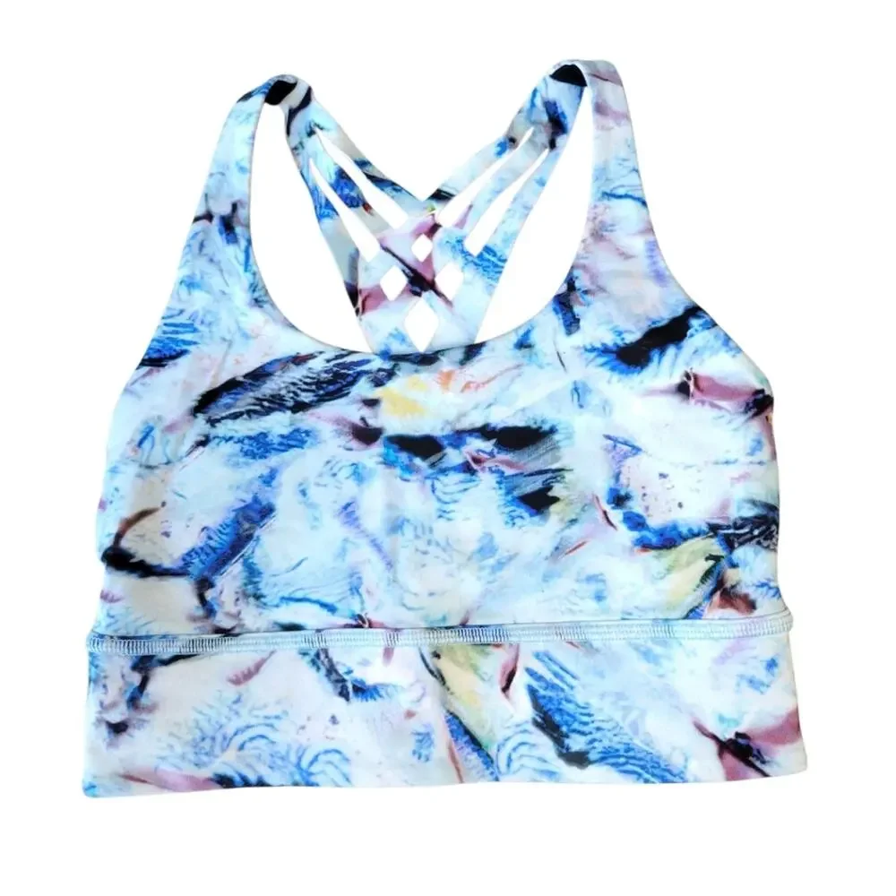 Lululemon Mind Over Miles Bra Exposure Multi size 4